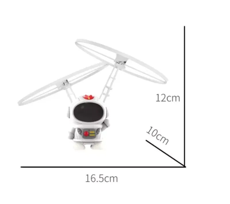 Astronauta Volador Inteligente con Sensor y Vuelo Automático