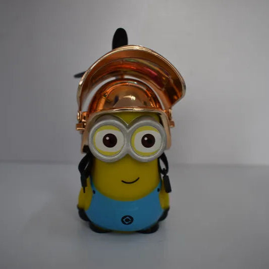 Minion con Casco y luz para Motos Bicicletas carros Decoracion