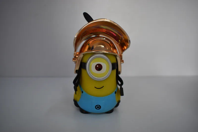 Minion con Casco y luz para Motos Bicicletas carros Decoracion