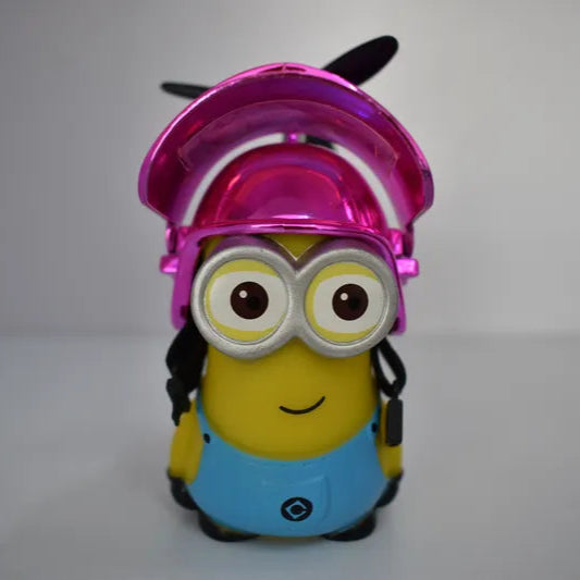 Minion con Casco y luz para Motos Bicicletas carros Decoracion