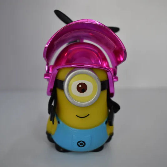 Minion con Casco y luz para Motos Bicicletas carros Decoracion