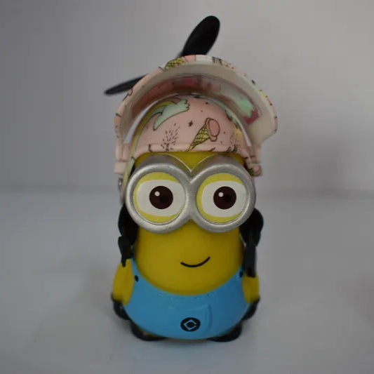 Minion con Casco y luz para Motos Bicicletas carros Decoracion