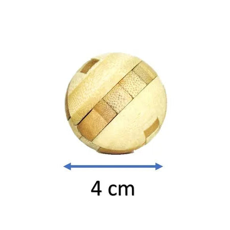 Rompecabezas 3d en Madera Bambu puzzle