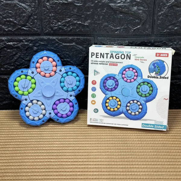 Frijoles Mágicos Spinner Penta 10 Colores (Nivel Experto)