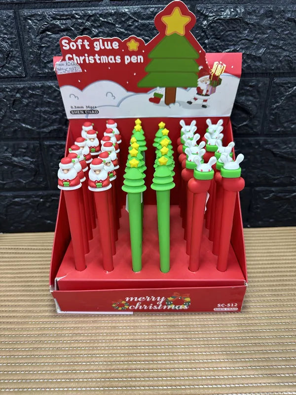 Esfero Navideño Tinta Negra