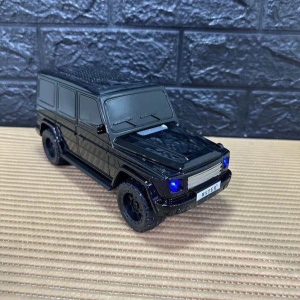 Parlante Bluetooth en forma de camioneta con luces LED