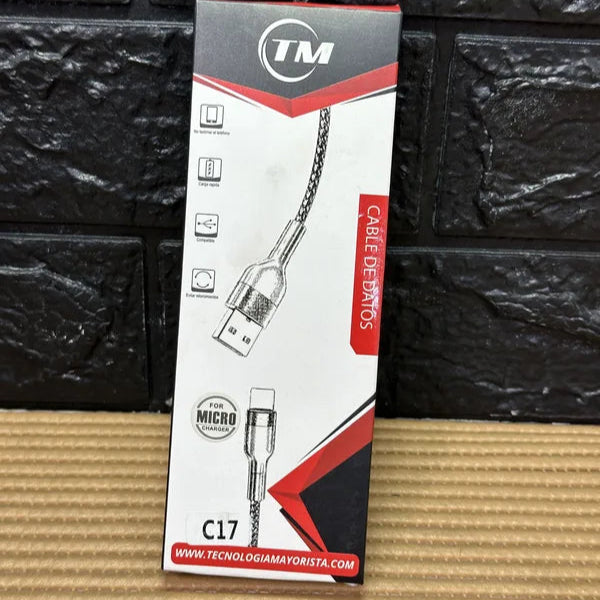 Cable USB para Android de Carga Rápida – 1 Metro