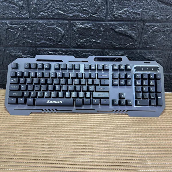 Teclado Gamer Jertech K910 con Luces RGB y Cable USB
