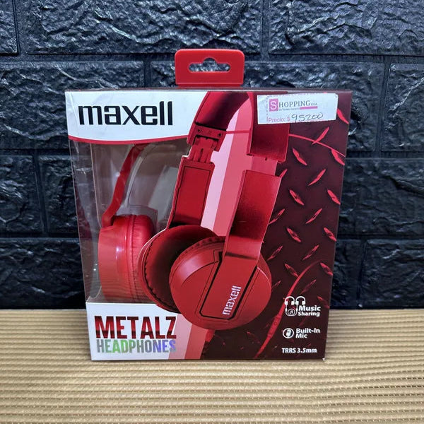 Audífonos Maxell Diadema con Cable 3.5mm