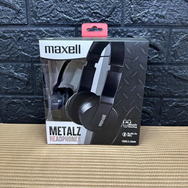 Audífonos Maxell Diadema con Cable 3.5mm