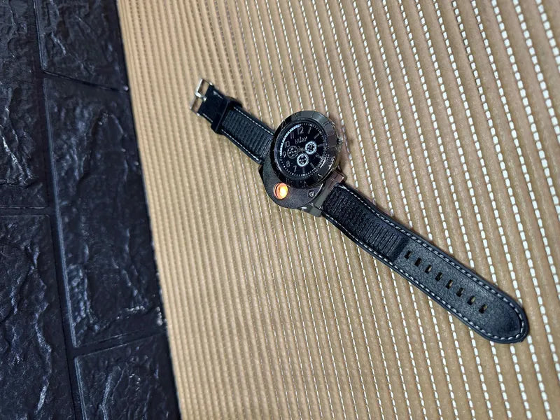 Reloj Encendedor Eléctrico Recargable – Estilo y Funcionalidad