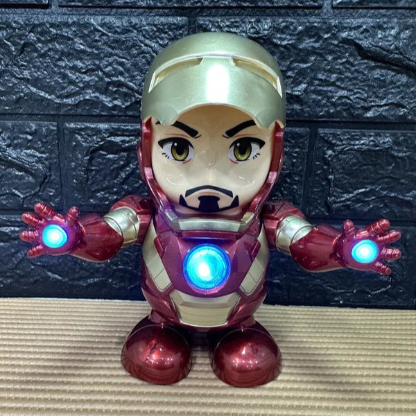 Ironman Bailarin con Musica y Luces
