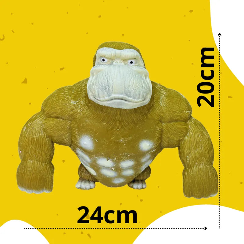Gorila Squishy XXL de 2.2 Kilos Antiestrés