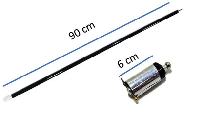 Bastón Mágico Extensible  De 6 a 90 cm Ilusionismo y Show