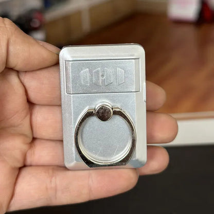 Anillo Soporte para Celular con Encendedor Eléctrico Recargable