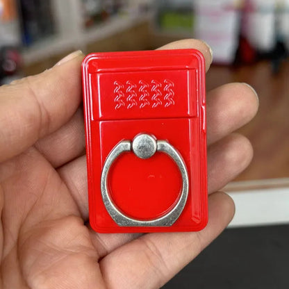 Anillo Soporte para Celular con Encendedor Eléctrico Recargable