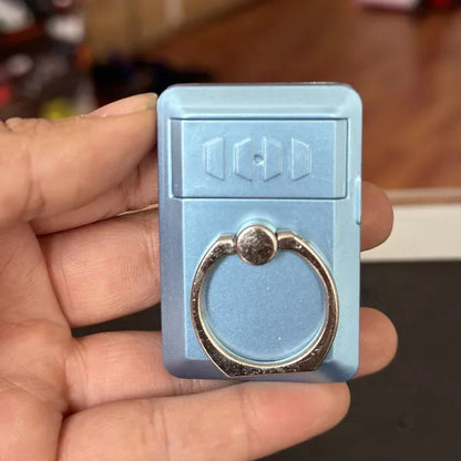 Anillo Soporte para Celular con Encendedor Eléctrico Recargable