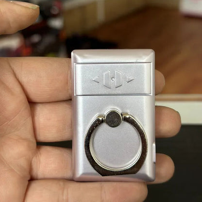 Anillo Soporte para Celular con Encendedor Eléctrico Recargable