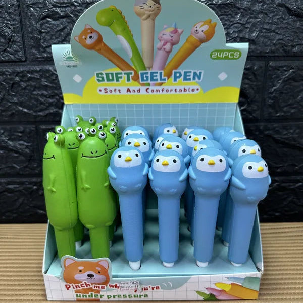Esfero Squishy Animalito Escribe y relájate con estilo