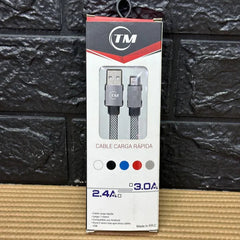 Cable USB para Android de Carga Rápida – 1 Metro