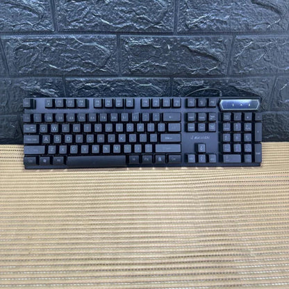 Teclado Gamer Major K348 con Luces RGB y Cable USB