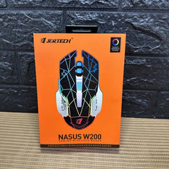 Mouse Gamer Jertech con Luces LED RGB y Diseño Ergonómico