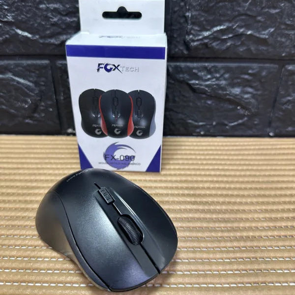 Mouse Inalámbrico FX Tech – USB, Ergonómico y Práctico