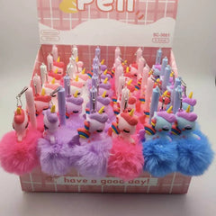 Esfero Unicornio con Pompón – Magia que escribe
