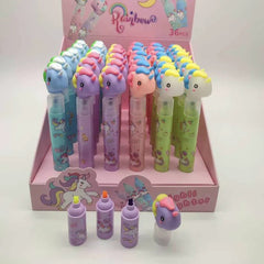 Resaltador Kawaii con Huellitas de Gato  Colores Pastel