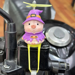 Cerditos en Resina decorativo para motos o bicis