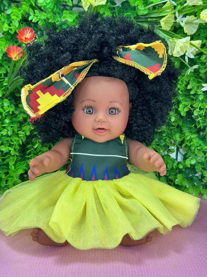 Muñecas Afro 30 cm – Cultura, Estilo y Diversión