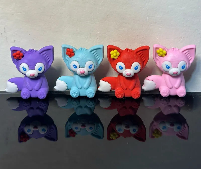 Borradores Kawaii para Lápiz Figuras de Perrito, Gatico, Aguacate y Sirena