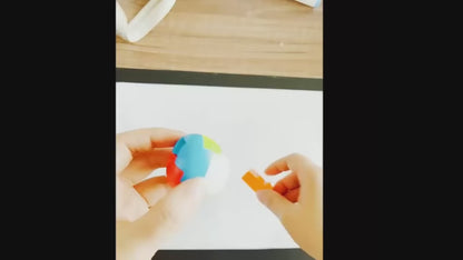 Rompecabezas 3d Plasticos Caja x 12 Puzzle