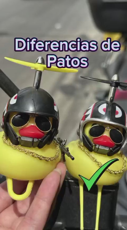 Patos para moto, bicicleta, carros con luz y abrazadera